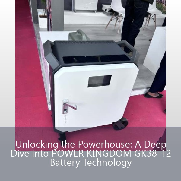Unlocking the Powerhouse: A Deep Dive into POWER KINGDOM GK38-12 Battery Technology